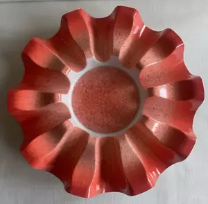 Panama Jack Home Melamine Taco Tray Platter Lazy Susan 10 Serving Orange Red - Picture 1 of 6