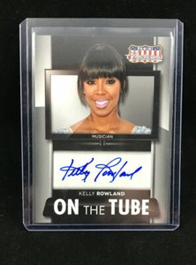 Kelly Rowland PANINI AMERICANA AUTHENTIC AUTOGRAPH AUTO CARD MS-KR Destiny Child