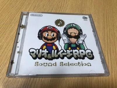 CLUB NINTENDO Original Mario & Luigi RPG Selección de Sonido Pista de Sonido CD Raro JP Foto 1 de 4