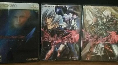 Devil May Cry 4 Steelbook Xbox 360 + Devil May Cry Volume 2 & 3 Anime Series - Image 1 of 4