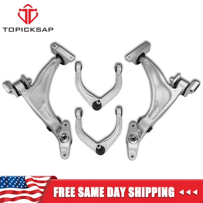 Front Upper+Lower Left Right Control Arms For 2016-2020 Volvo XC90 - Image 1 of 4