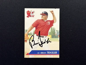 Brian Traxler Signed FM Fargo Moorhead Redhawks 1996 #25 Baseball autograph - Picture 1 of 19