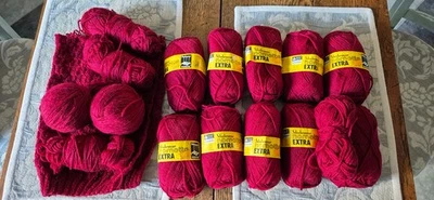 SCHACHENMAYR Nomotta Extra *** 100% Schurwolle *** Fb. bordeaux *** ca. 980 g - Bild 1 von 4