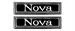 PAR EMBLEMA PANEL PUERTA CHEVROLET NOVA 69-72 Foto 1 de 3