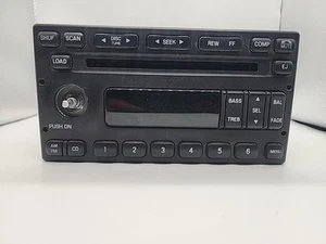 1999-2004 Ford Super Duty Truck OEM 6 Disc CD Player AM/FM Radio - Picture 1 of 6