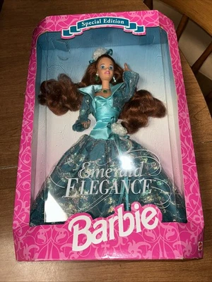 Muñeca Barbie Esmeralda Elegancia Pelo Rojo Edición Especial 1994 Mattel No. 12322 Foto 1 de 4