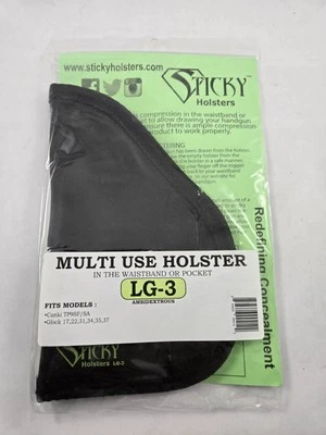 Nuevas fundas adhesivas funda multiuso LG-4 ambidiestro Glock 17 22 Canik Foto 1 de 2