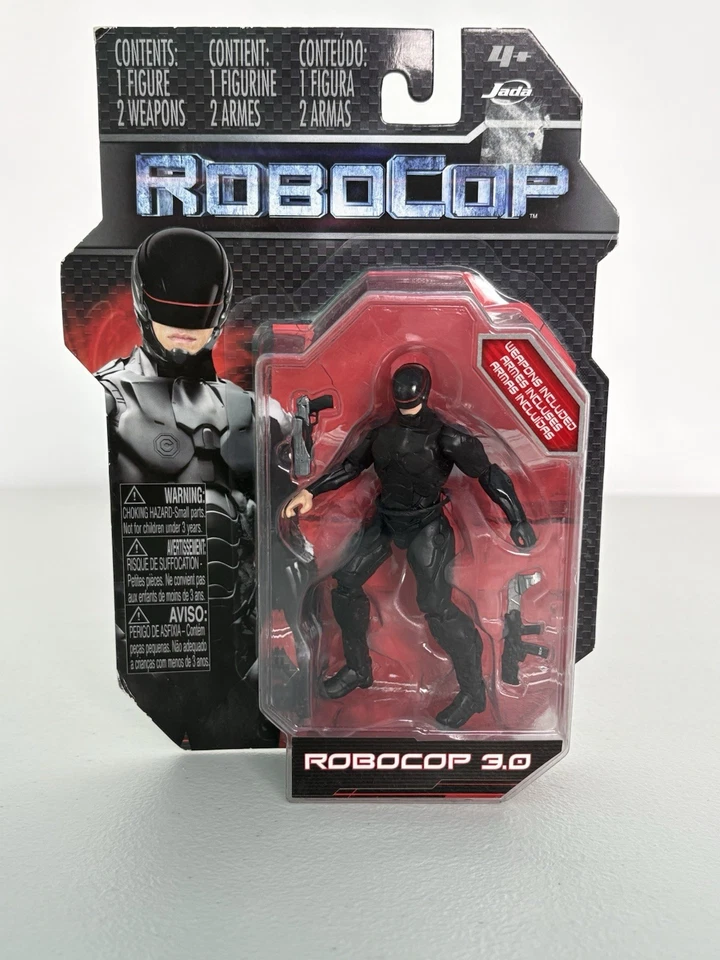 RoboCop 3.0 Black Action Figure 2014 Jada Toys 84125 Collectible - Image 1 of 4