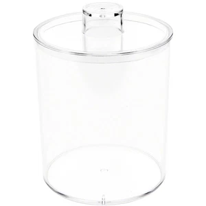 Pioneer Kunststoff Klar Rund Kunststoff Behälter mit Deckel, 4,0625" B x 4,75" H - Bild 1 von 5