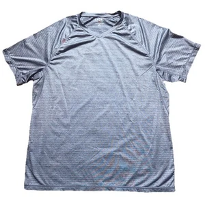 Rhone Shirt Herren XL blau/grau Reign Performance Athletic Crewneck 141304 feuchtigkeitsableitend - Bild 1 von 8