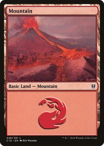 Mountain #348 | Near Mint | Commander 2016 Magic MTG - Foto 1 di 1