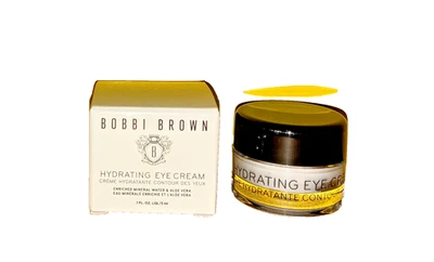 Crema hidratante para ojos Bobbi Brown ~0,1 oz 3 ml ~ aceite de aguacate de escualano ácido hialurónico Foto 1 de 4