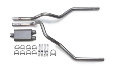 2015-2018 GMC Sierra Truck 2.5" Mandrel Dual Exhaust Kit Flowsound 2-Chamber - Изображение 1 из 3