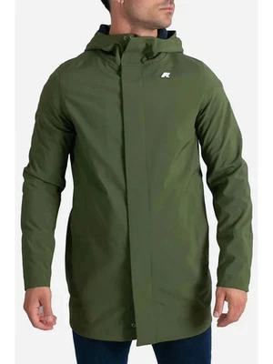 K-way Giubbino Marlyn Bonded Uomo Invernale Giacche 2025 kway K7126UW GREEN  AS9 - Immagine 1 di 4