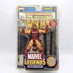 Iron Man Figur 2002 ToyBiz Marvel Legends Series I 1 - Bild 1 von 7