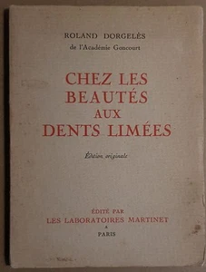 Chez les beautes aux dents limées / EO | Dorgelès Roland | Etat correct - Imagen 1 de 1
