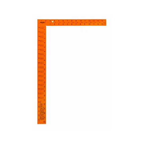 Marco cuadrado de carpintero Johnson CS9-O, acero, 16 x 24 pulgadas - Cantidad 1 Foto 1 de 1