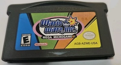 Wario Ware Inc: Mega Microgames (GBA, Nintendo Game Boy Advance, 2003) Foto 1 de 3