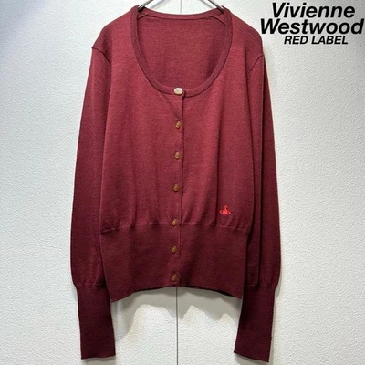 Vivienne Westwood Red Label Orb Embroidered Knit Sweater/Cardigan - Image 1 of 4