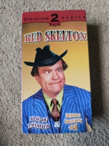 King of Laughter & Public Pigeon Number One Red Skelton 2 VHS Tapes - Imagen 1 de 3