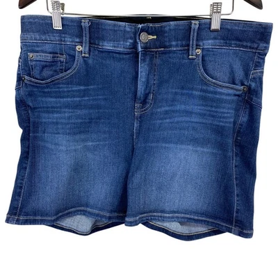 Шорты из джинсовой ткани Torrid Bombshell 5 дюймов стрейч премиум-класса синие джинсовые размер женские 16 - Изображение 1 из 4