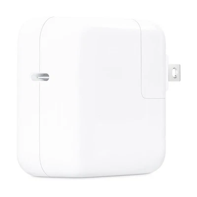 Adaptador de corriente USB-C de 30 W de caja abierta Apple OEM MW2G3AM/A - A2164 Foto 1 de 3
