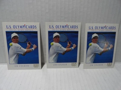 Impel US Olympicards 1992 - 3 Jim Courier #82 tenis para hombres casi nuevo/m Foto 1 de 2