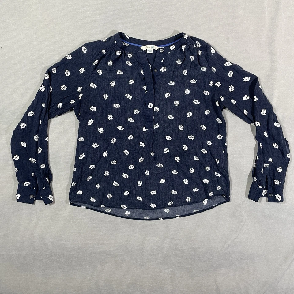 Blusa de mujer BODEN con estampado floral talla 6 manga larga  Foto 1 de 4