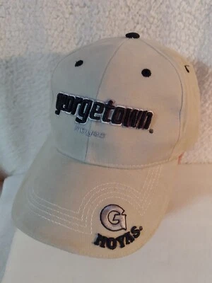 Sombrero GeorgeTown Hoyas Bronceado El Juego Correa Trasera Foto 1 de 4