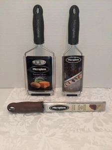 Microplane Gourmet & Classic Series Cheese, Ribbon & Medium Ribbon Grater - Picture 1 of 5