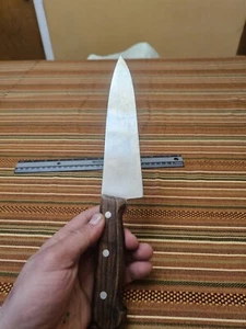 VICTORINOX RH FORSCHNER KITCHEN KNIFE 8" BLADE 4308 PRE OWNED CONDITION E4 - Picture 1 of 14