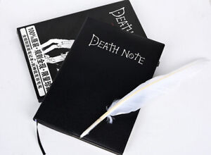 Anime Death Note Notizbuch von Light Yagami mit Schreibfeder 