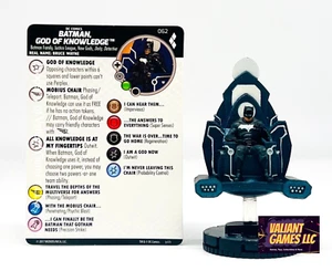 DC Heroclix Batman God of Knowledge #062 w/ Card Harley Quinn & The Gotham Girls - Picture 1 of 1