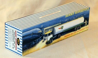 DINKY TOYS BOITE COPIE VIDE 887 UNIC SEMI REMORQUE AIR B.P. - Photo 1/4