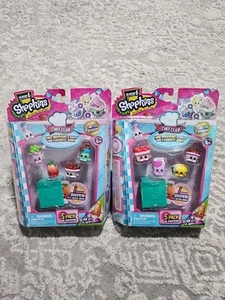 Shopkins Season 6 Chef Club Playset 5 Pack Limited Season Miniature Toys QTY 2 - Imagen 1 de 6