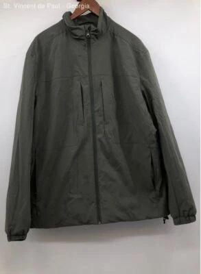 Men's Solaris Green Full Zip Lightweight Jacket - Size Large - Image 1 of 4