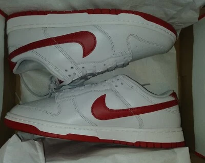 Nike Dunk низкий большой серый/Varsity красно-белый FJ0832-011 мужской размер 12 - Изображение 1 из 4