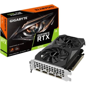 Gigabyte GV-N3050WF2OCV2-6GD WINDFORCE GeForce RTX3050 6GB DP HDI- Graphics Card - Picture 1 of 5