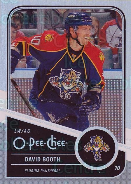 2011-12 O-Pee-Chee Rainbow #104 David Booth - Image 1 of 1