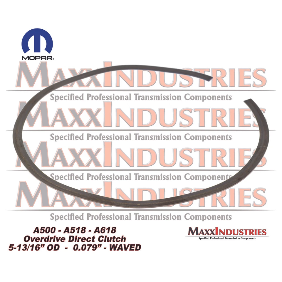 Anillo a presión de transmisión 42RE A518 46-47-48RE ONDULADO 1989 en adelante Dodge Jeep nuevo  Foto 1 de 1