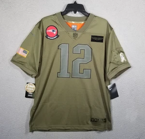 Youth New England Patriots Tom Brady Nike 2019 Salute to Service Game Jersey XL - Picture 1 of 12