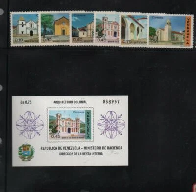 Venezuela: 1969; Scott 957-962 + Souvenir sheet + 2 F.D.C, MNH, VZ1082 - Image 1 of 2