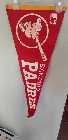 SAN DIEGO PADRES 1960'S 70'S RETRO VINTAGE MLB  PENNANT 8/25/22 Cover