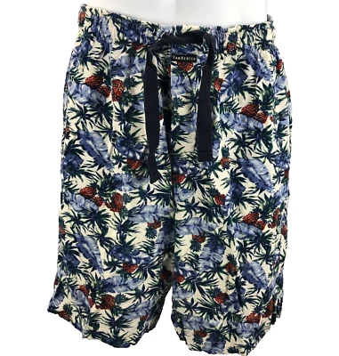 Pantalones Cortos Van Heusen Para Hombres M Suave Rayón Piña Salón Dormir Foto 1 de 4