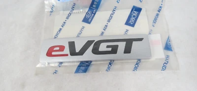 Hyundai Tucson eVGT 2010-2015 emblema para puerta levadiza trasera insignia logotipo original OEM Foto 1 de 2