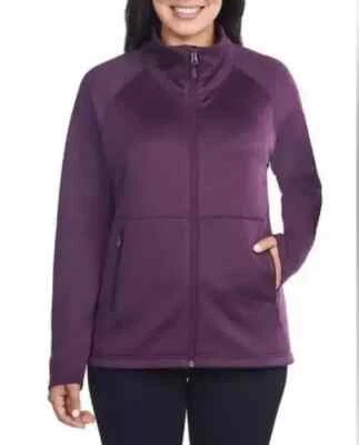 NUEVA Chaqueta Kirkland Signature Para Mujer de Vellón con Cremallera Completa, Púrpura, Talla XS (140) Foto 1 de 4