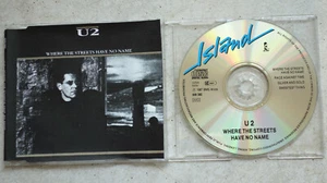 U2 – Where The Streets Have No Name Maxi-CD Island 659 382 (Erste Pressung) EX+ - Picture 1 of 6