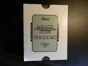 2005 '05 * Bowman Draft Picks & Prospects Aflac Redemption Baseball (14) Kartenset * - Bild 1 von 9