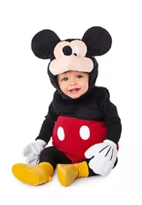Mickey Mouse Disney plush Costume for Baby 3-6 Months Halloween Costume New - Picture 1 of 9