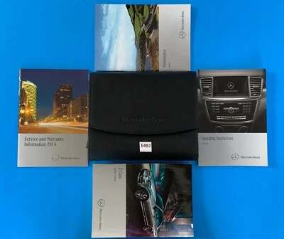 2014 Mercedes C-Class Sedan C250 C300 C350 C63 Owners Manual Owner Books + Case - Изображение 1 из 4